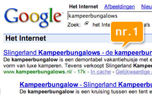 google kampeerbungalows